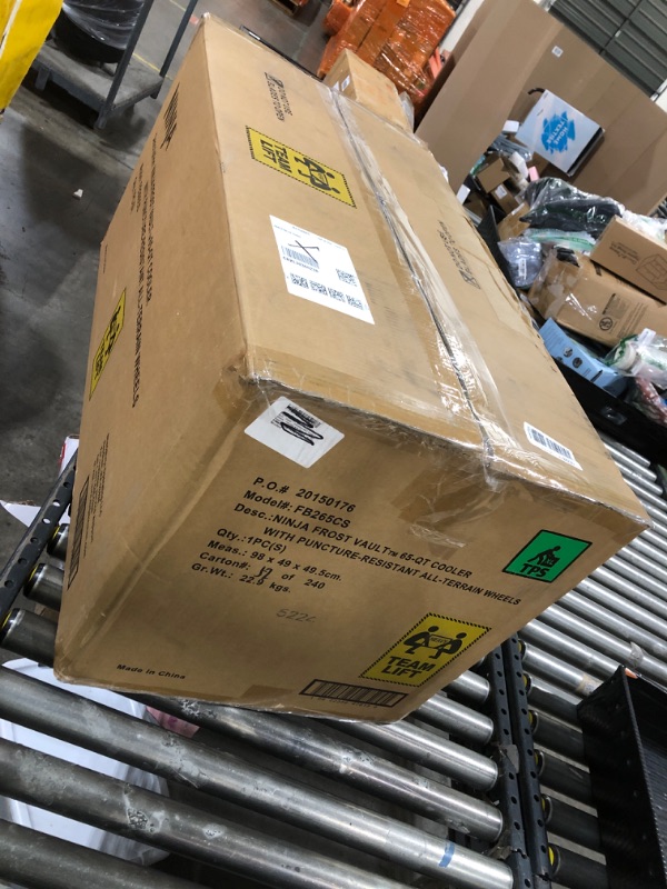 Photo 1 of Ninja FrostVault 65qt Wheeled Cooler with Cold Dry Zone
