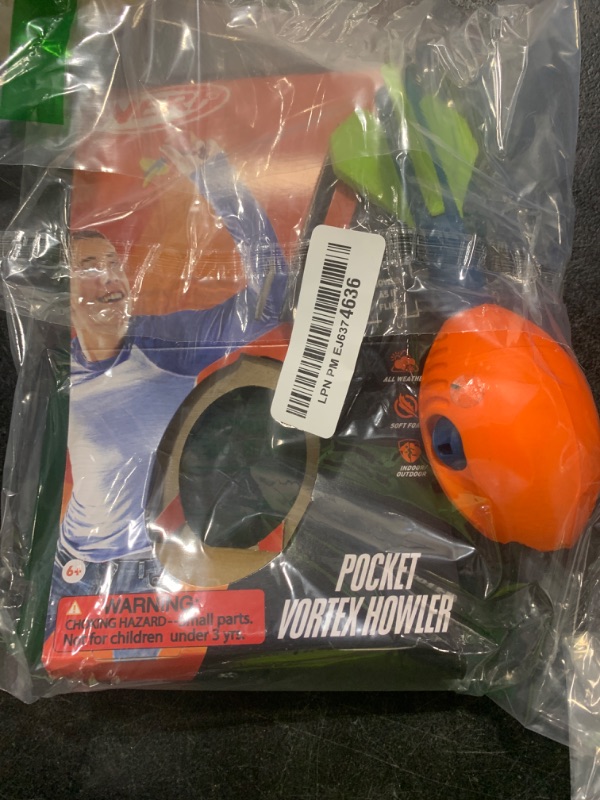 Photo 1 of NERF Vortex Mini Aero Howler Foam Football - NERF Soft Mini Vortex Football for Long-Distance Throws - Perfect for Pool + Beach Ball - Kids Aero Howler Whistle Foam Ball