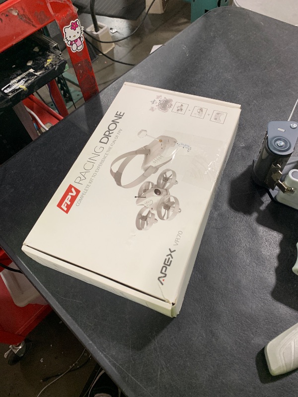 Photo 1 of APEX VR70 FPV Drone Kit, Drone with Goggles,Brushed FPV Racing drone for Beginners,Low-Latency 5.8G Transmission, Drop-Resistant