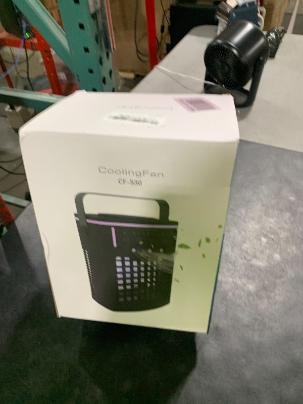 Photo 1 of Portable Air Conditioners, 1000ml Portable AC Unit with Remote Control, Powerful 3 Speeds 7 Colors LED Evaporative Air Cooler with Timer, Personal Mini Air Conditioner Portable for Room Office Bedroom