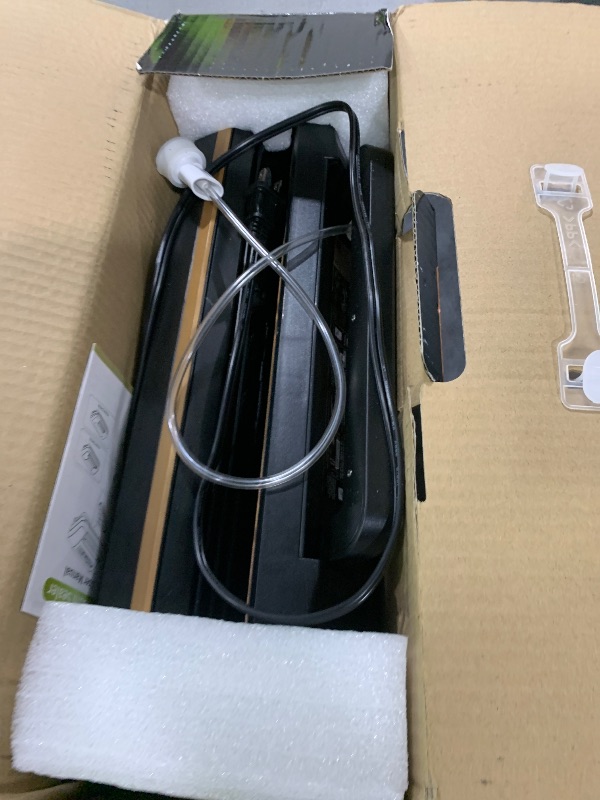 Photo 1 of 95kpa Vacuum Sealer Machine,Commercial Full Automatic Food Sealer,10-in-1 Sealing System with Double Heat Seal,Bags Storage, Easy-Lock Handle,Build-in Cutter,1 Bag Rolls and 10 pcs Pre-cut Bags