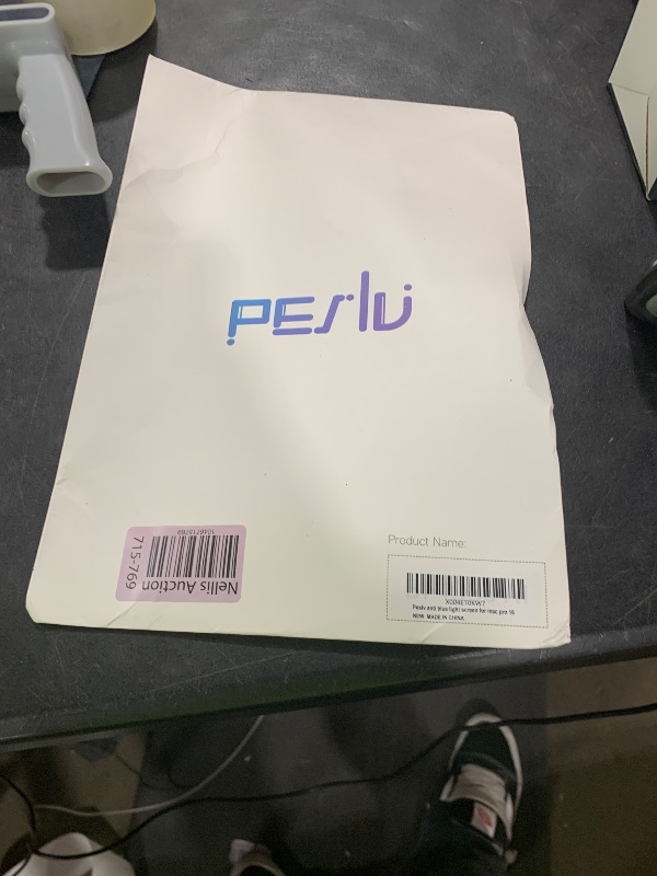 Photo 1 of Peslv Magnetic Anti Blue Light Screen Protector for MacBook Pro 16 Inch (2021-2024, M1, M2, M3, M4), Removable Glare Filter for 16.2" Mac Laptop Computer