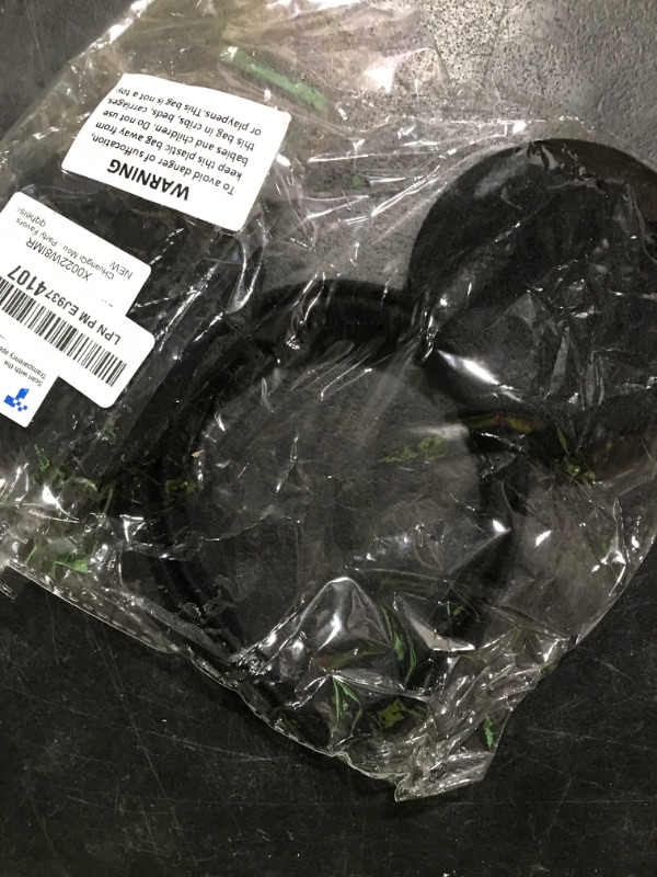 Photo 1 of CHuangQi Mouse Ears Headband (Set of 1), Solid Black Ears for Boy & Girl Birthday Party, Party Favors