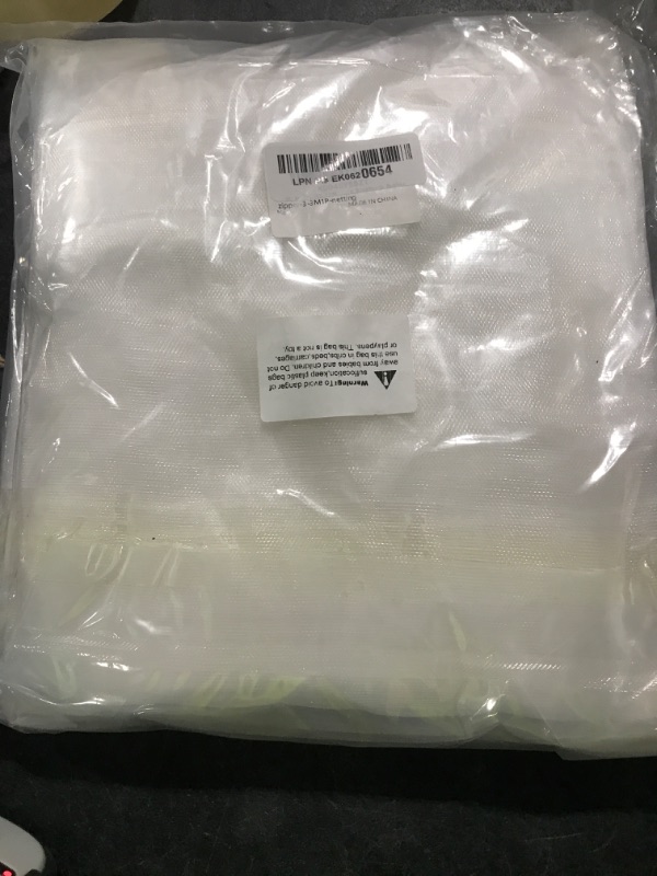 Photo 1 of 10 X 10 Ft Large Fruits Tree Netting Cover with Zipper and Drawstring, Insect Bird Barrier Netting for Garden Protection, Garden Plant Mesh Netting Cover for Cherry Apple Peach Tree Blueberry Bushes