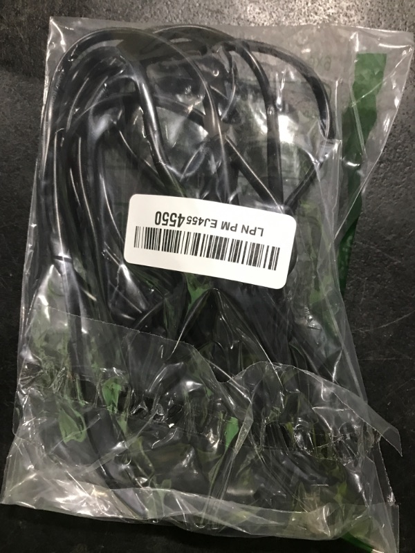 Photo 1 of AC 2 Prong Power Cord 10ft Electrical Replacement Power Cable C7P Polarized Plug