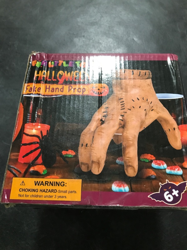 Photo 1 of PRESENCE Halloween Decorations Fake Hand - Cosplay Fake Hand Props, Fake Hand Scary Props Halloween Decorations