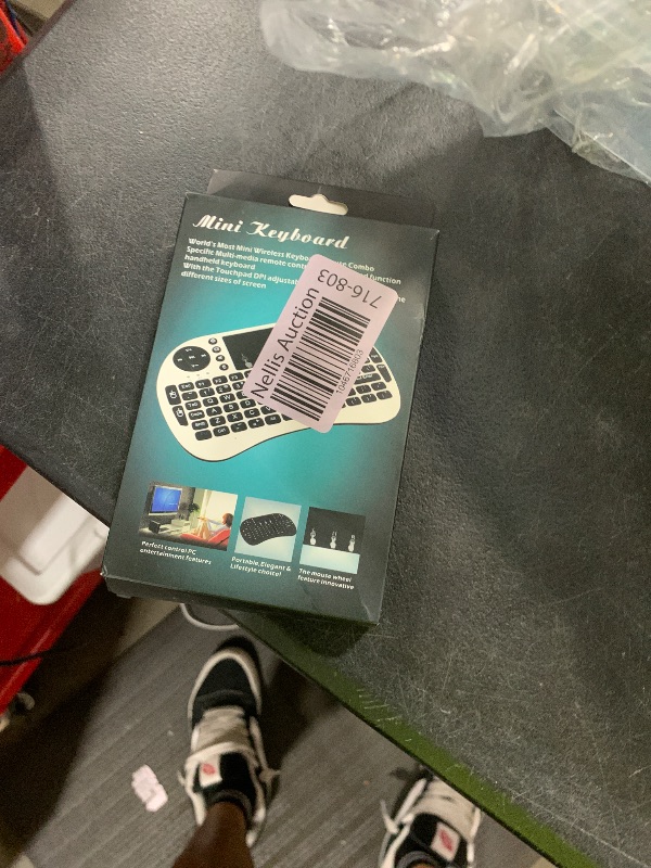 Photo 1 of Mini Wireless Keyboard - 2.4GHz Controller with Touchpad Mouse Combo by TV xStream, Compatible with Android TV Box, IPTV, HTPC, Smart TV, PC, X-Box,etc.