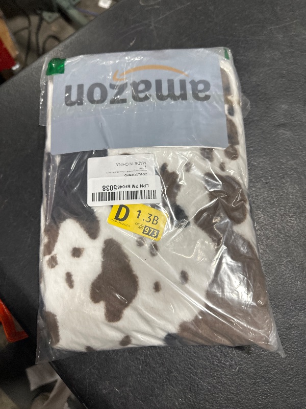 Photo 1 of MustMat Cute Cow Print Rug Fun Faux Cowhide Area Rug Nice for Decorating Kids Room 29.5" W x 43.3" L