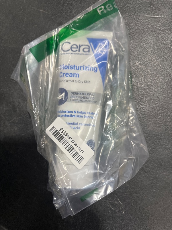 Photo 1 of CeraVe Moisturizing Cream, Face Body Moisturizer, Normal to Dry Skin, 8 Fl Oz