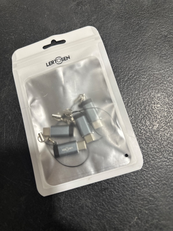 Photo 1 of 4 Pack Lightning to USB C Adapter for iPhone 15/16 Pro Max/Plus,Samsung S24,iPad Air,Fast Charging & Data Transfer,Type C Charger Connector Cable,Not for Audio/Headphone/OTG,for iPhone 16/15 Charger
