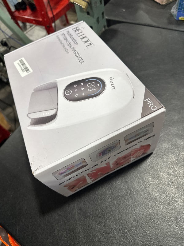 Photo 1 of belhope Hand Massage Device with 9 Modes and 4 Heating Options for Hot and Cold Therapy Hand and Wrist Massager for Arthritis and Carpal Tunnel Relief Ideal Home Gift for Women Men Father's Day