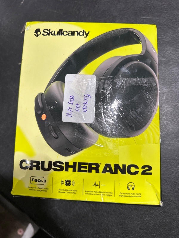 Photo 1 of Skullcandy Crusher ANC 2 - Black (Discontinued from Manufacturer)