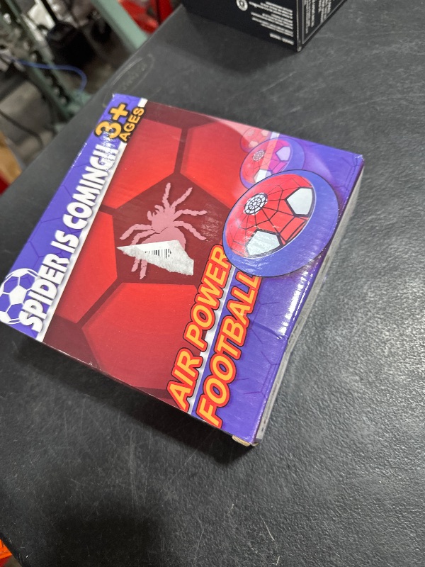 Photo 1 of Spider Soccer Toys for Boys 4-6,Hover Soccer Ball Indoor Boy Toys Gifts for Ages 4 5 6 7 8 10 Years Old,Air Floating Soccer Toy with LED Lights Foam Bumper