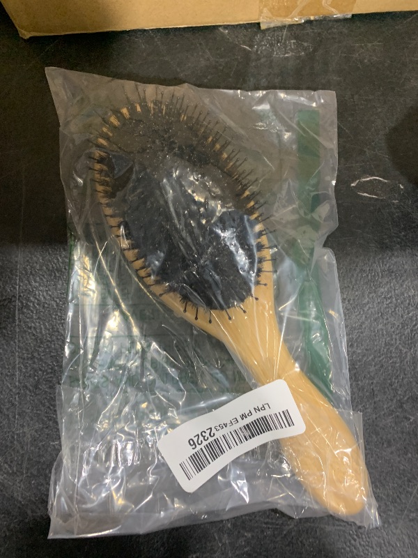 Photo 1 of Belula Boar Bristle Hair Brush - Hair Brushes for Women & Mens Hair Brush, Detangler Brush, Hairbrush, Detangling Brush for Long, Curly or Any Type of Hair.