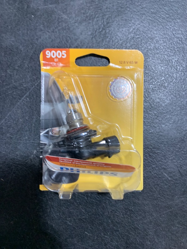 Photo 1 of PHILIPS 9005B1 Philips 9005B1 Standard Authentic Halogen Replacement Headlight Bulb,1 pack