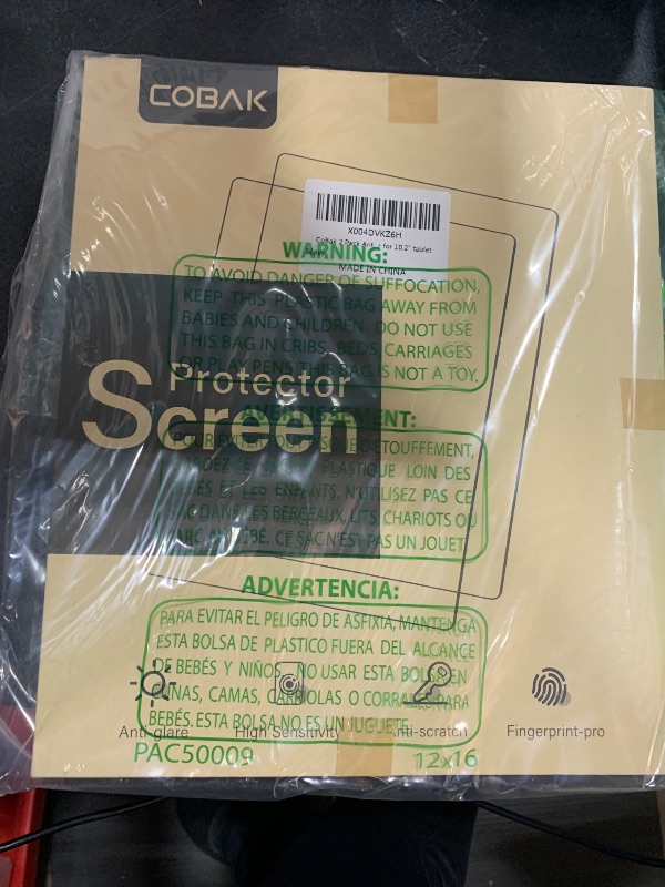 Photo 1 of CoBak 2 Pack Matte Screen Protector for 10.2" Tablet Kindle Scribe, Boox Note Air 3, TouchPad D10 - Anti-Glare HD Clarity 9H Tempered Glass