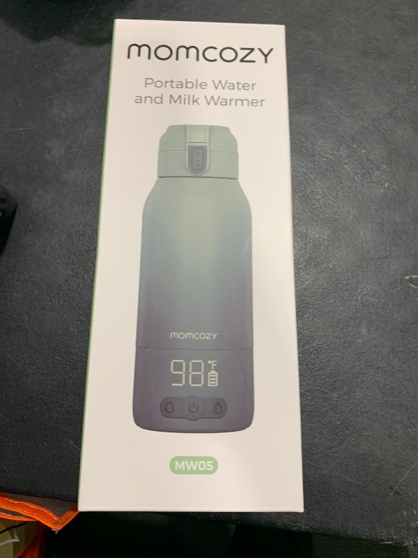 Photo 1 of Momcozy Portable Milk Warmer for Travel, Cordless Bottle Warmer with Rapid Heating & USB-C Rechargeable, 2-in-1 for Breast Milk & Water, 17oz Large Capacity & Extended Battery Life