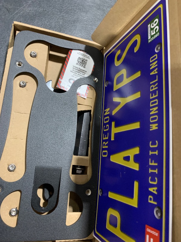 Photo 1 of CravenSpeed Platypus License Plate Mount Compatible with BMW 4 Series and i4 | 2020-2025 | No Drilling | Installs in Seconds | Made of Stainless Steel & Aluminum | Made in USA