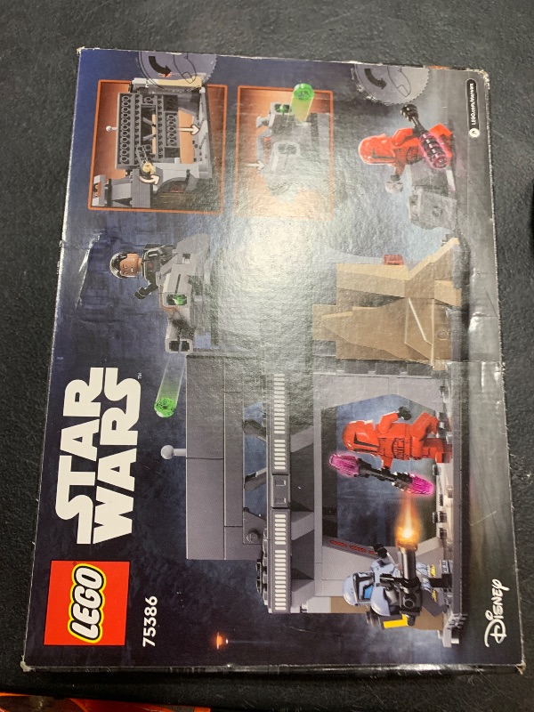 Photo 1 of LEGO Star Wars: The Mandalorian Paz Vizsla and Moff Gideon Battle, Fun Building Set for Kids, Collectible Star Wars Toy with 4 Minifigures, Star Wars Birthday Gift for 7 Year Old Boys and Girls, 75386