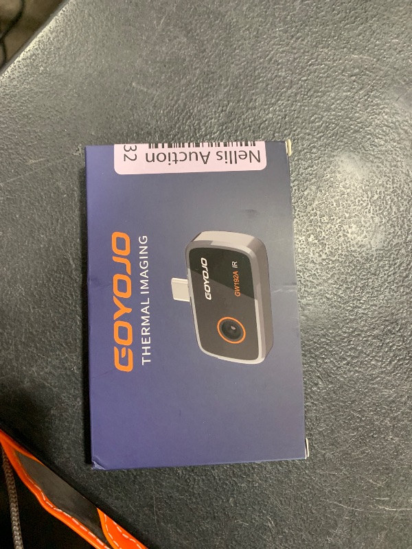 Photo 1 of GOYOJO 192x192 IR Resolution Thermal Imaging Camera for Android – Water Leak Detection, HVAC, Electrical, Plumbing, Automotive Repair, Home Inspection, DIY – USB-C Infrared Imager, -4°F to 752°F