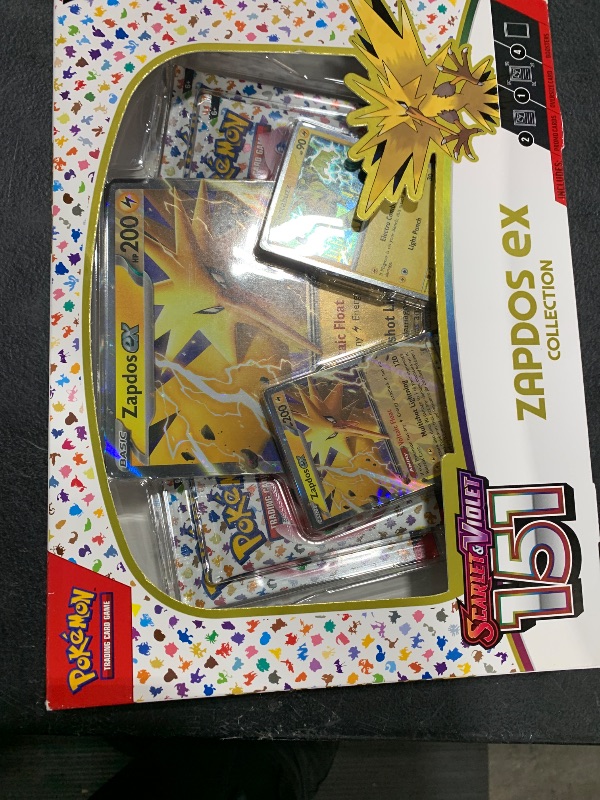 Photo 1 of Pokemon TCG Scarlet & Violet 3.5 Pokemon 151 Zapdos Ex Box