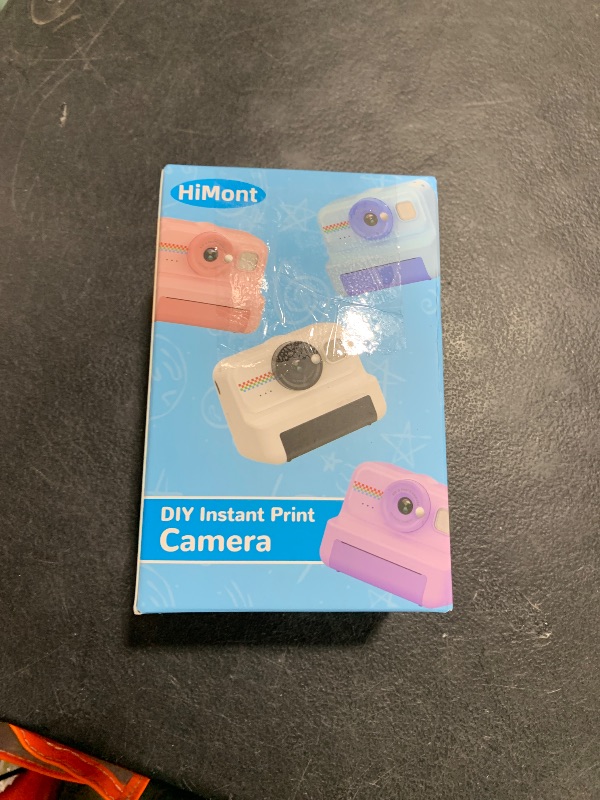 Photo 1 of HiMont Kids Instant Print Camera, 1080P HD Kids Camera Instant Print with 3 Rolls Print Paper & 32GB Card, Ideal Kids Toys Gifts for Boys & Girls Age 3-14 (Black)