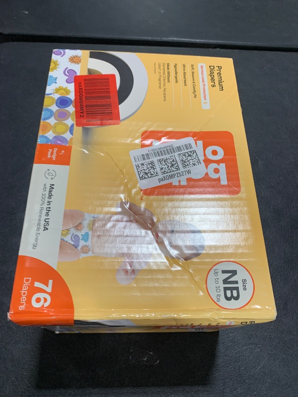 Photo 1 of Hello Bello Premium Diapers Size NB, Safari Squad & Shine and Dandy Designs, 76ct Club Box