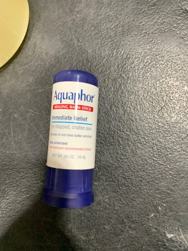 Photo 1 of Aquaphor Healing Balm Stick, Skin Protectant with Avocado Oil and Shea Butter, 0.65 Oz Stick