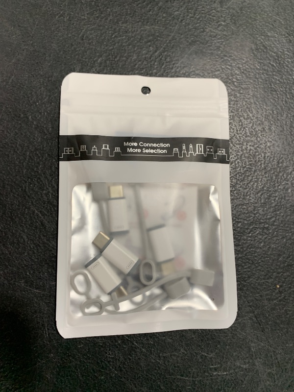 Photo 1 of 4 Pack Lightning to USB C Adapter for iPhone 15/16 Pro/16 Pro Max/Plus,Samsung S24,iPad Air,Nintendo Switch,Fast Charging&Data Transfer (Lightning to USB C Adapter)