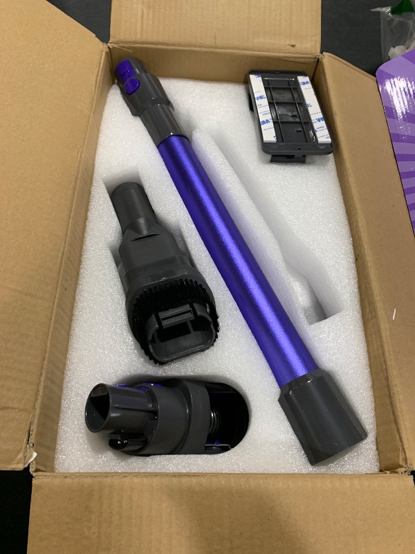 Photo 1 of WLOTPO Cordless Vacuum Cleaner,Vacuum Cleaners for Home with Super Suction,Stick Vacuum Cleaner Rechargeable Up to 35 Mins Runtime,Lightweight Hardwood Floor Vacuum for Pet Hair,Carpet(Blue)
