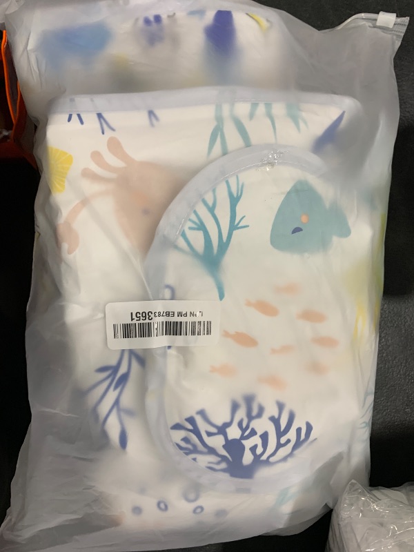 Photo 1 of Pinkunn 2 Pcs Gel Car Seat Cooling Pad for Baby Summer Breathable Ice Cushion Multifunctional Ice Stroller Cooler Mat for Stroller Baby Dining Chair Child Safety Seat(Vibrant Color,Dinosaur, Sea)
