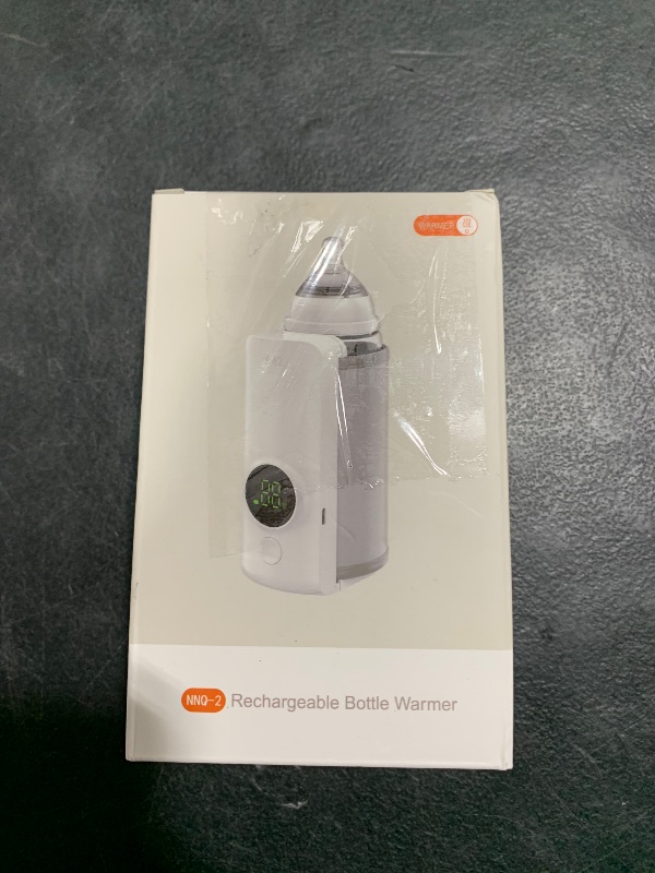 Photo 1 of Portable Bottle Warmer for Travel, Rapid Warming with Battery-Powered Temperature Display, Waterless Milk Warming for Comfortable Baby Feeding On The Go