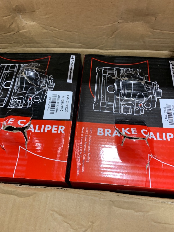Photo 1 of A-Premium Disc Brake Caliper Assembly with Bracket Compatible with Infiniti and Nissan Models - I30 1996-1999, Altima 1993-2001, Maxima 1989-1999, Sentra 2000-2006 - Front Driver and Passenger