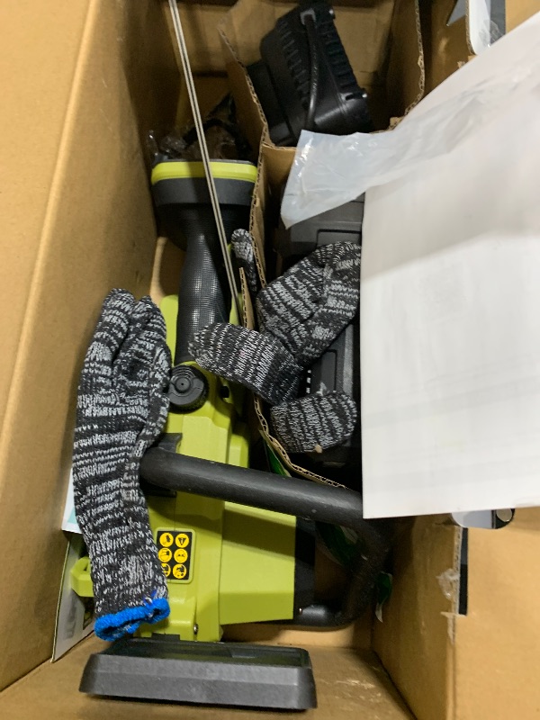 Photo 1 of SEYVUM Brushless 12 Inch Chainsaw Cordless, 20V Battery Chainsaw with 2 x 4.0Ah Batteries, 2 x Chains, Electric Chainsaws with Tool-free Chain Tension, Auto Oiling for Wood Cutting Trimming Branch