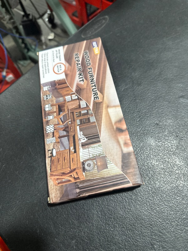 Photo 1 of Hupeyna Wood Furniture Repair Kit, 12 Colors Wood Repair Kit, Wood Touch up Fillers, Repair Scratch, Cracks, Discoloration for Wooden Cabinet, Floor, Door, Table Surfaces Wood Filler Paint
