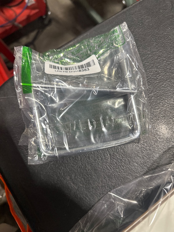 Photo 1 of National Hardware N222-398 2192BC Square U Bolt in Zinc plated