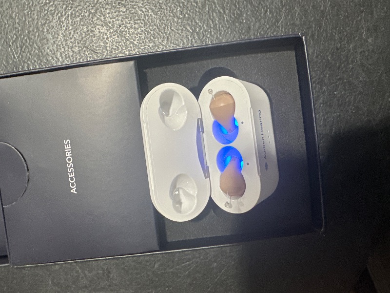 Photo 1 of Audien ATOM PRO 2 Wireless Rechargeable OTC Hearing Aid, Premium Comfort Design and Nearly Invisible