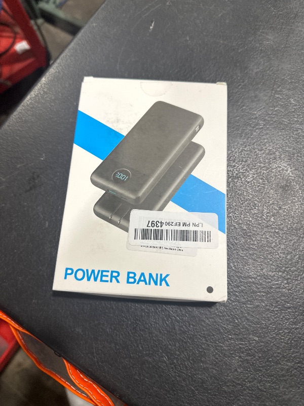 Photo 1 of Portable Charger USB C Power Bank with 2 Built in Cables & AC Wall Plug,13800mAh Portable Battery Pack Fast Charging Compact LED Display Universal Compatible with iPhone 16/15,Galaxy S23,Tablets etc