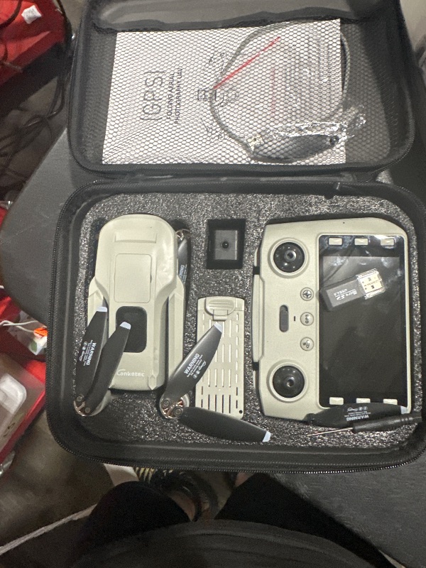 Photo 1 of Drone with 4K UHD Camera for Adults,GPS RC Drone Brushless Motor,Upgraded Tablet Screen,Gimbal EIS, Smart FPV Foldable Quadcopter for Beginners, Auto Return, Follow Me, Waypoints, 60 Mins Flight Time,Gift, with Obstacle Avoidance