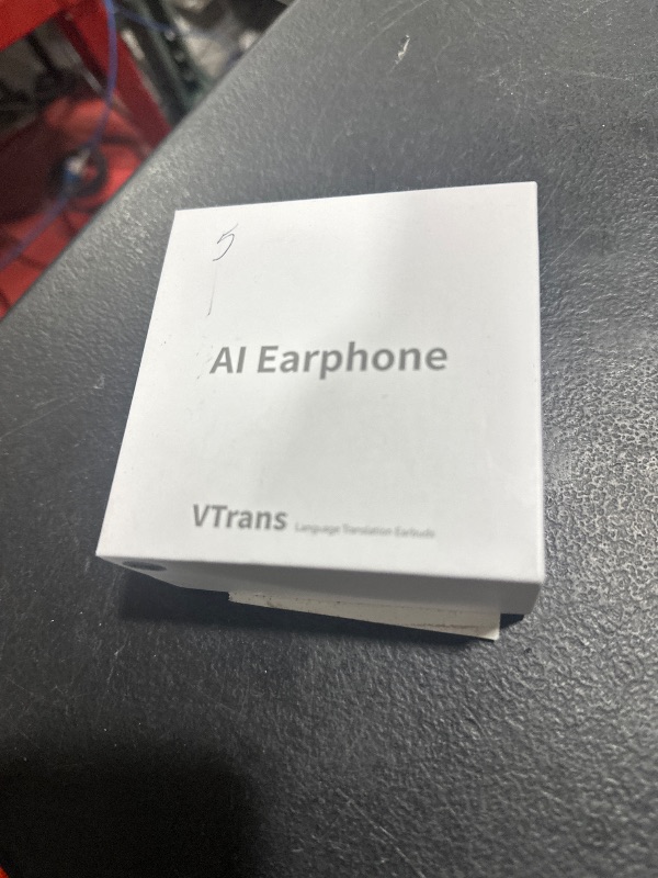 Photo 1 of Translator Earbuds Real Time, AI Language Translator Earphone 3-in-1 Accents & TWS 144 Languages & 8 Offline for Travel Business, Black