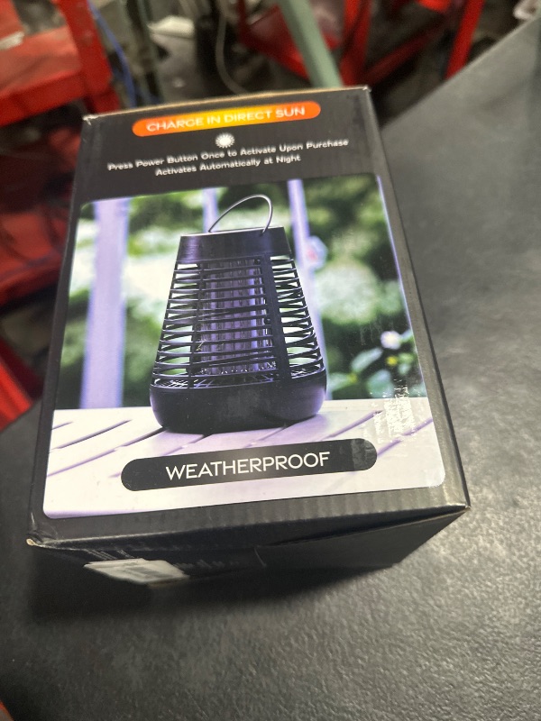 Photo 1 of PIC Portable Solar Insect Killer Torch (FLPT), Bug Zapper and Flame Accent Light, Kills Bugs on Contact