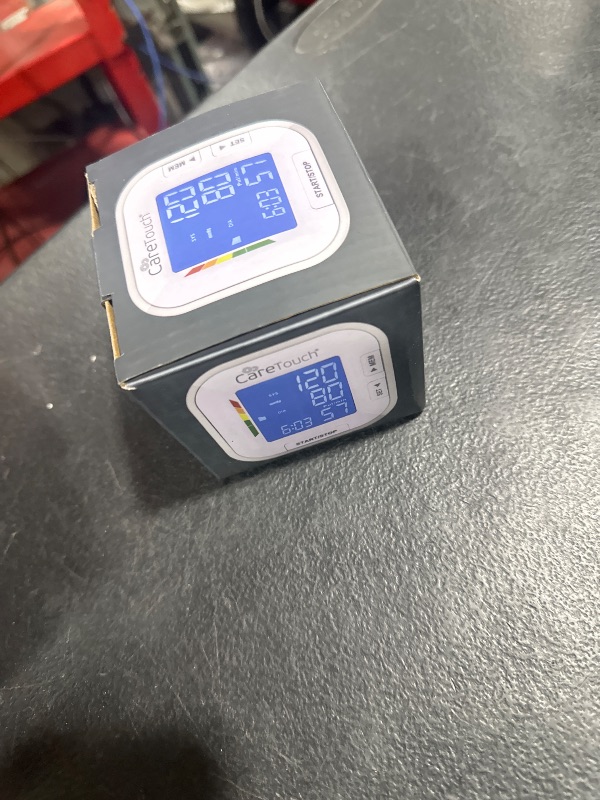 Photo 1 of Care Touch Digital Wrist Blood Pressure Monitor for Adults Size 5.5-8.5" for Home Use, Automatic High Blood Pressure Machine with Batteries & Carrying Case
