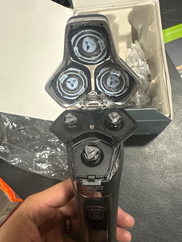 Photo 1 of Philips Norelco Shaver 7200, Rechargeable Wet & Dry Electric Shaver with SenseIQ Technology and Pop-up Trimmer, S7887/82