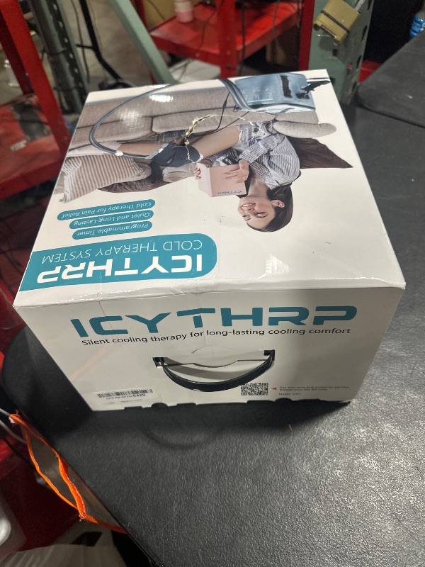 Photo 1 of ICYTHRP Cold Therapy Machine with Programmable Timer, Portable Ice Machine for Knee After Surgery, Knee Replacement Recovery System for Pain Relief w/Compression Pad for Shoulder, Hip and Ankle