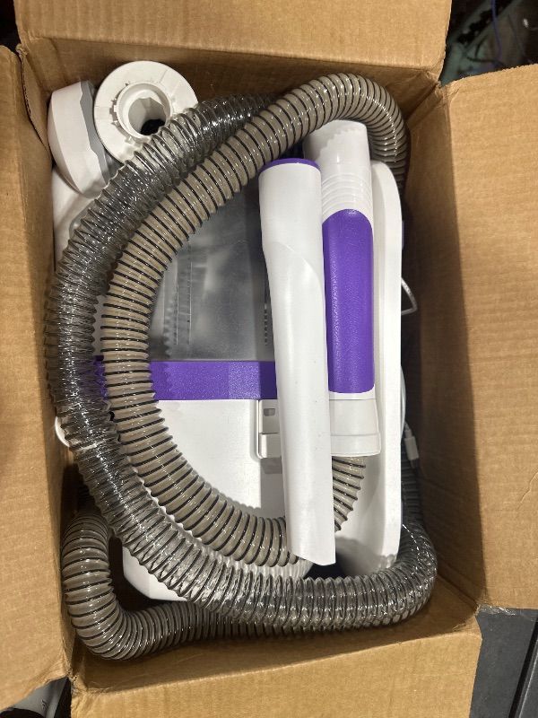 Photo 1 of Dog Grooming Vacuum With 2.2L Cup and Dryer Function - Low Noise Pet Hair Removal Kit With 6 Tools for Home Shedding
