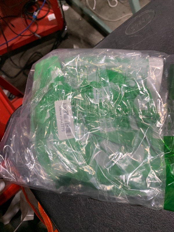 Photo 1 of Vedran 2 Pack Green Gingham Tablecloth - Green & White Checkered Plastic Tablecloth, 54 x 108 Inch for Birthday & Holiday Parties