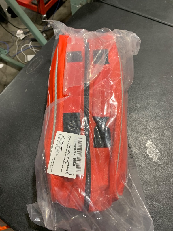 Photo 1 of General Medi 127-Pieces Roadside Car Emergency Kit Include Mini First Aid Kit, Jumper Cables,Tow Rope, Bandage, Safety Vest, Emergency Triangle, All in One Pack