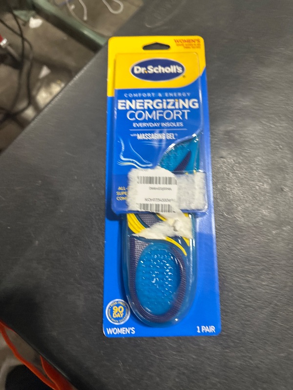 Photo 1 of Dr. Scholl’s Energizing Comfort Women’s Everyday Insoles with Massaging Gel - Clinically Proven, All-Day Energy and Comfort Inserts with Patented Triple Gel Design - Shock Absorbing, Arch Support