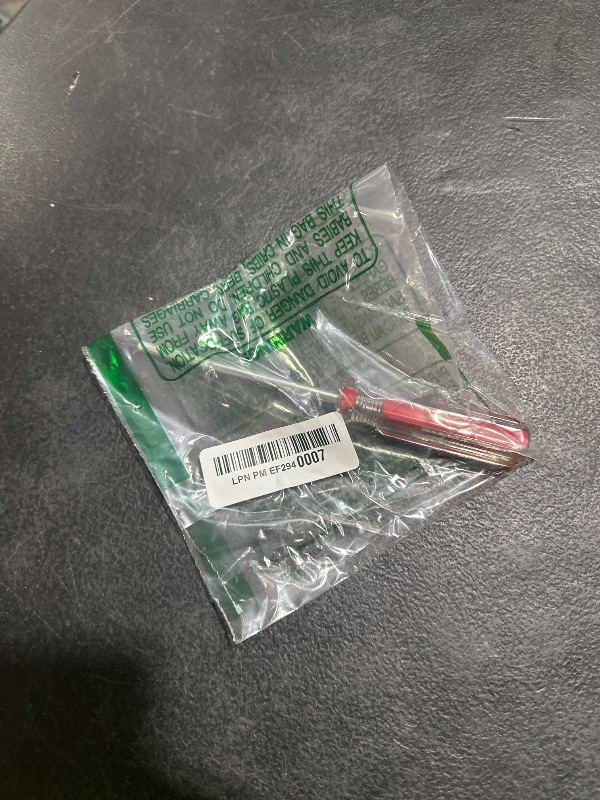 Photo 1 of Bonsicoky T15 Torx Security Screwdriver with Magnetic Tip Plastic Grip, Torx Screwdriver for Computer Repairing, Home Appliances(Red, 178mm/ 7")