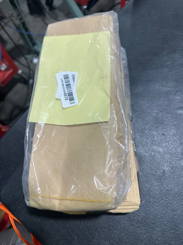Photo 1 of 100 Pieces Kraft Paper Baguette Bread Bags with Window Long French Bread Bags for Homemade Brown Kraft Loaf Storage Sacks (4.3 x 1.5 x 23.2 Inch)